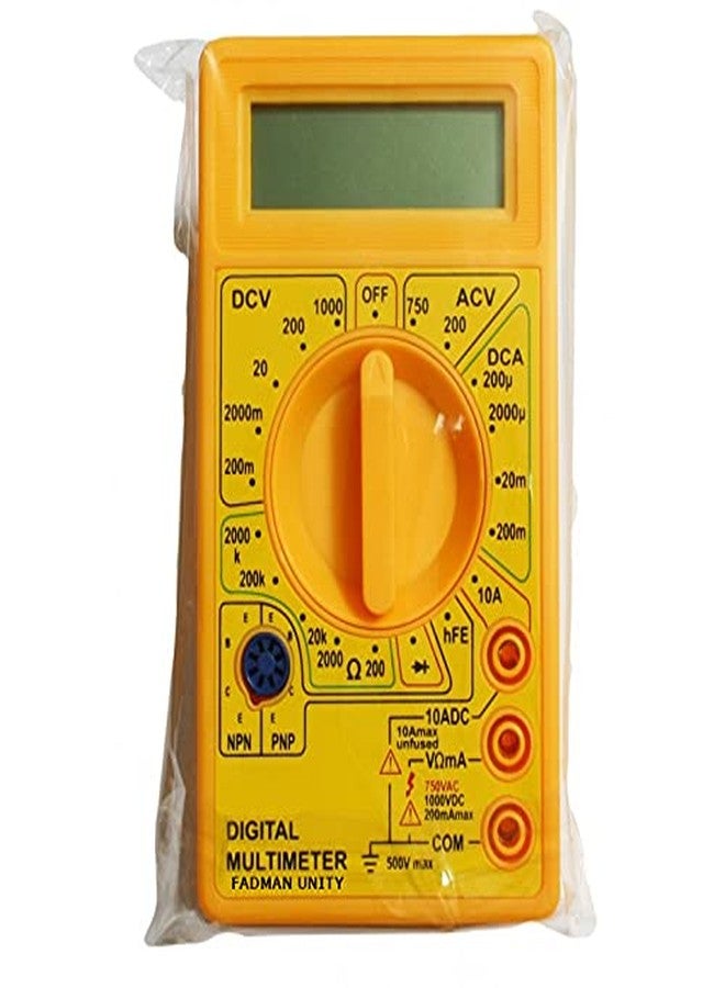 FADMAN FD-30 DIGITAL MULTIMETER YELLOW - Image 1